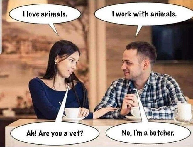 I love animals, she said.